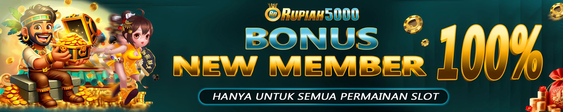 rupiah5000 > bonus new member 100% d